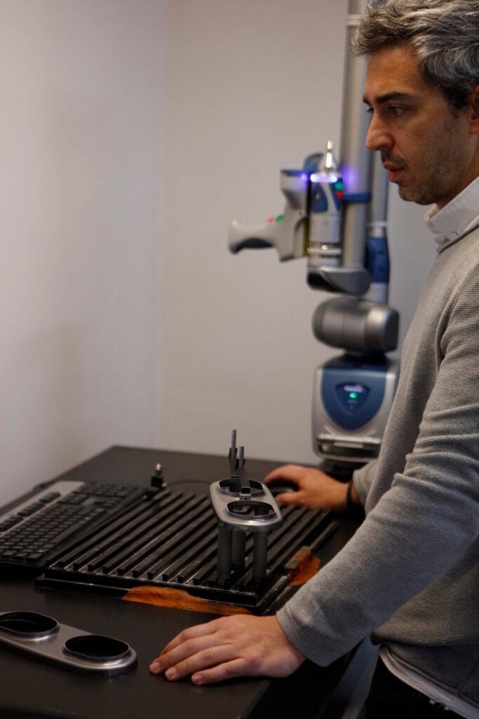 matricería con sensores